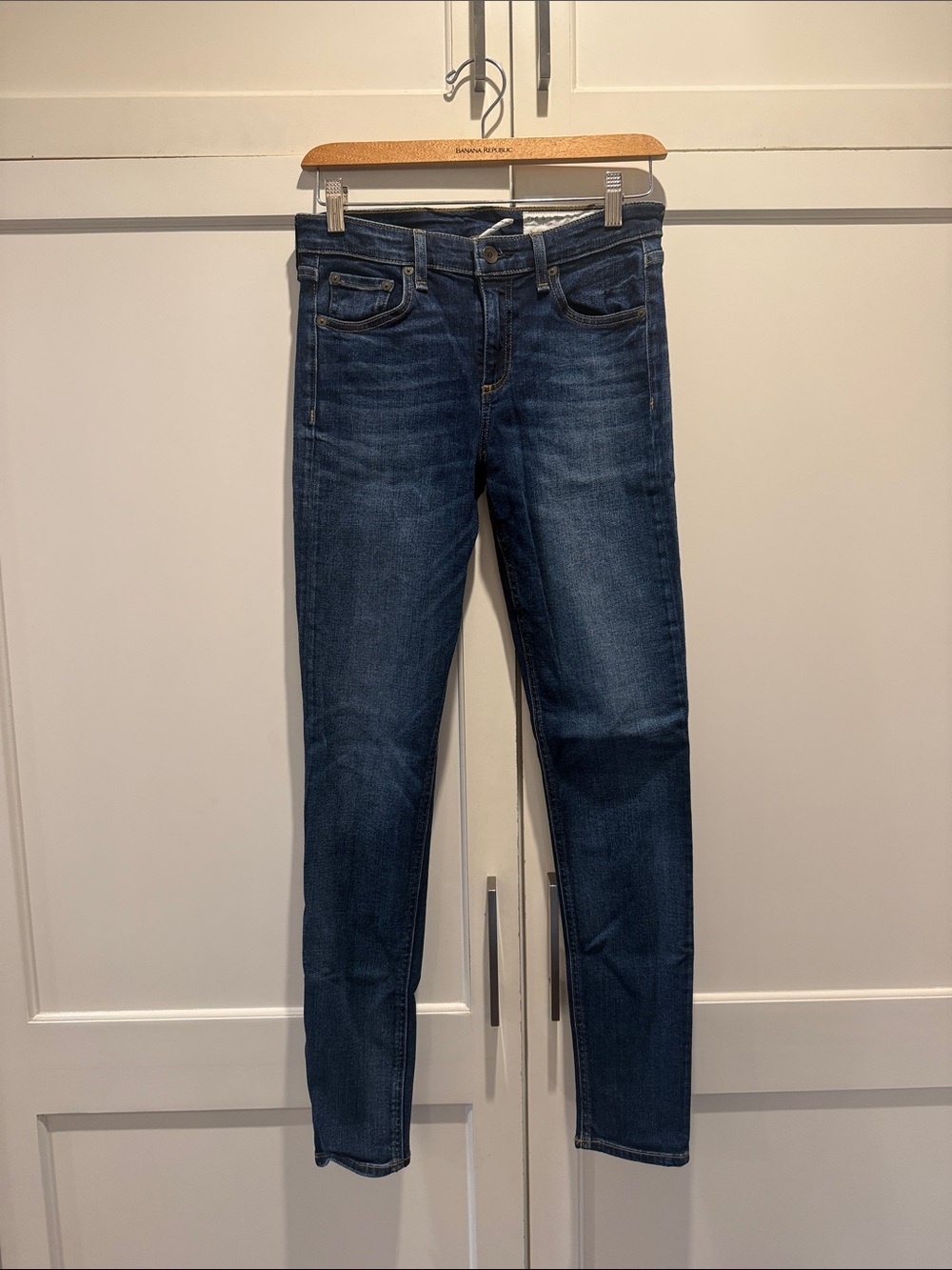 Authentic Like New Rag & Bone Cate Mid-Rise Skinny Fit Jeans